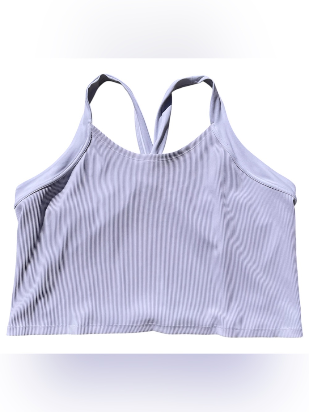Athleta Women’s Athletic Ribbed Cross Back Tank Top Size 3X